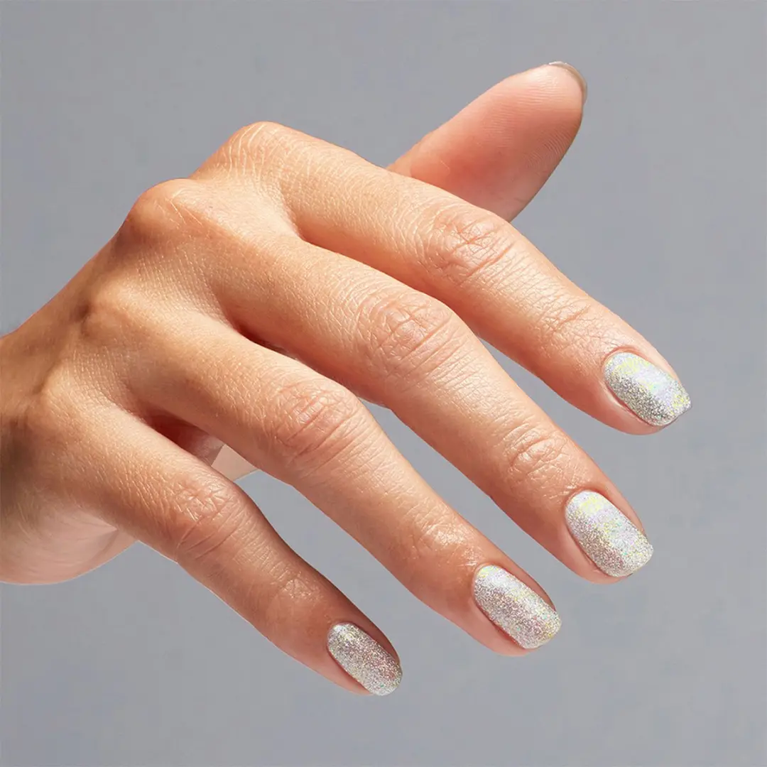 O.P.I. Infinite Shine Nagellak Zwart - Zilver Holografisch 15ml