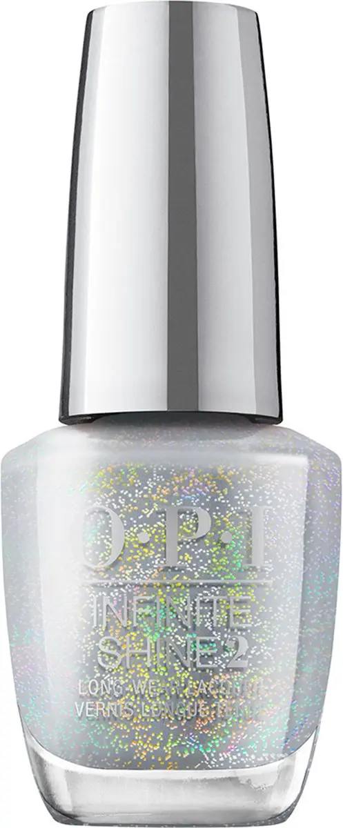 O.P.I. Infinite Shine Nagellak Zwart - Zilver Holografisch 15ml