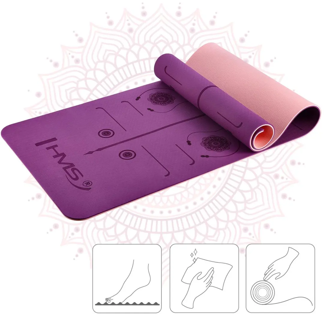 HMS YM10 Yogamat - TPE - Violet
