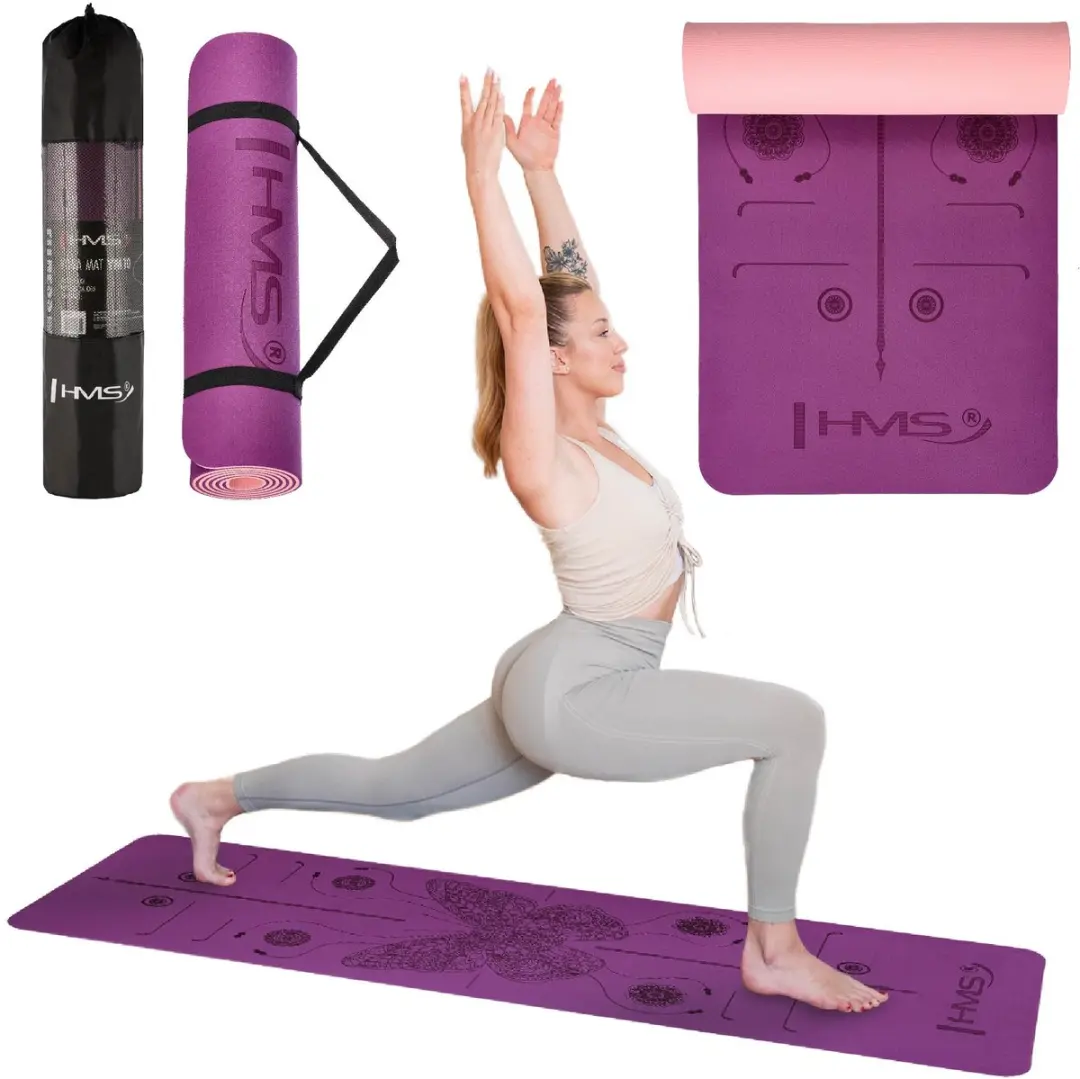 HMS YM10 Yogamat - TPE - Violet