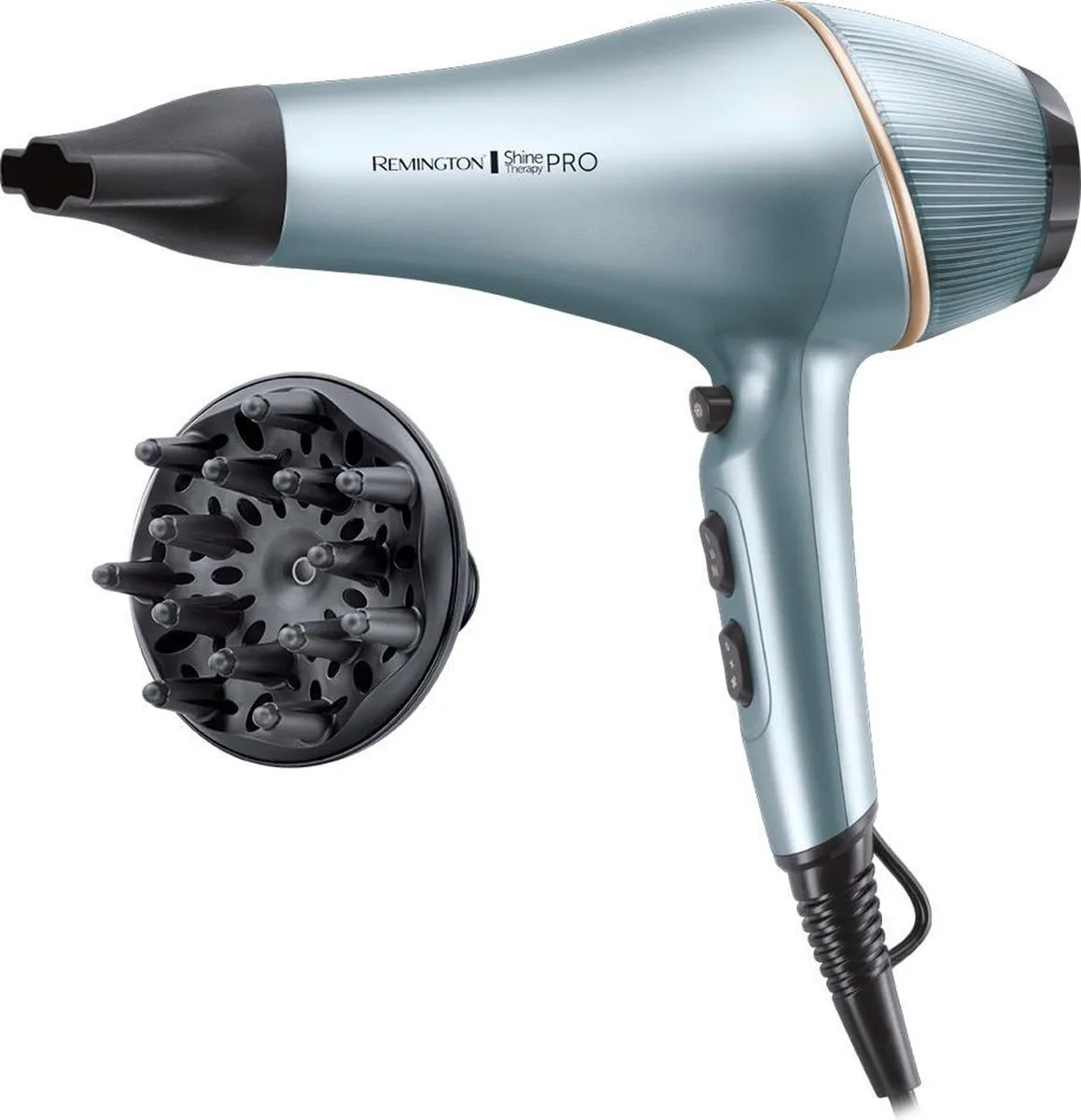 Remington AC9300 Shine Therapy PRO Föhn 2200W - Blauw