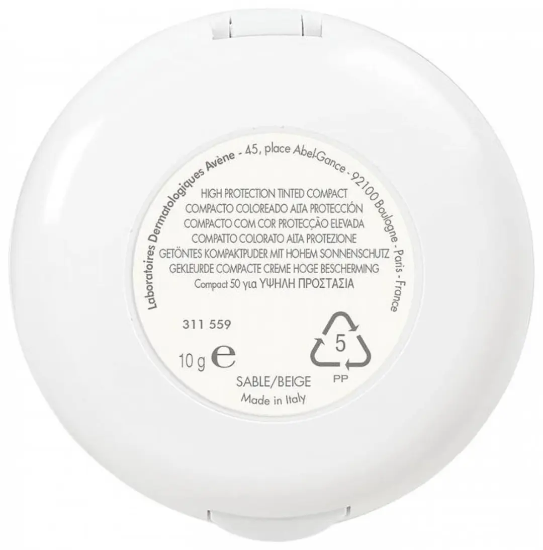 Avène Zon Compact Crème Sable SPF50 - 10ml