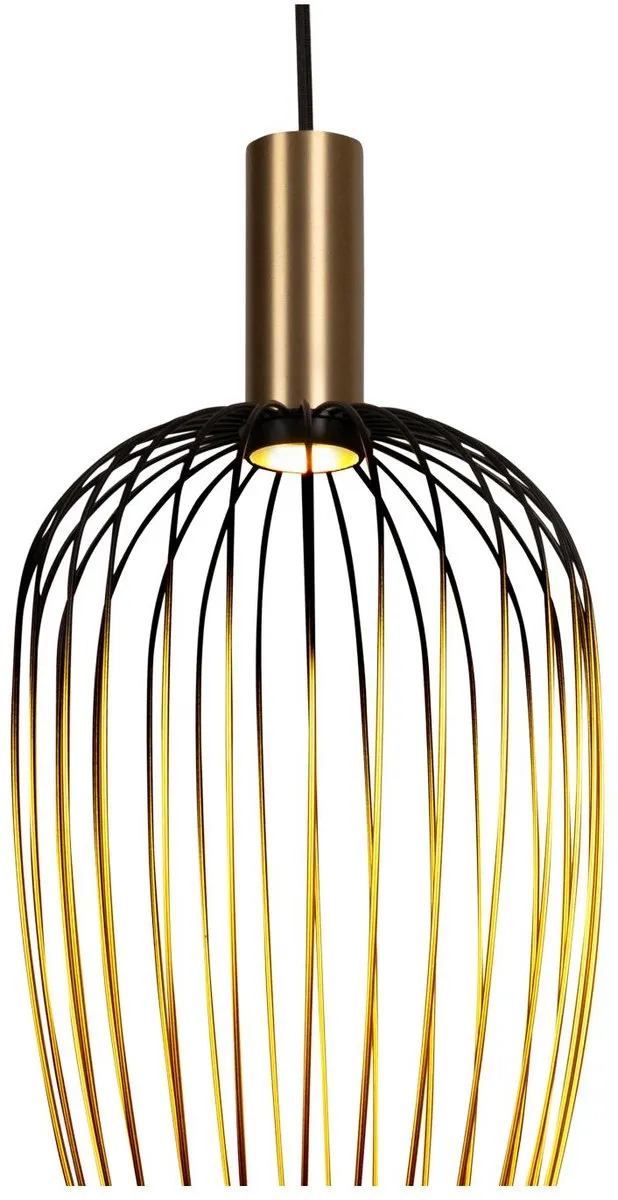 Lucide Aurélie Hanglamp Ø30cm Goud - 1xGU10