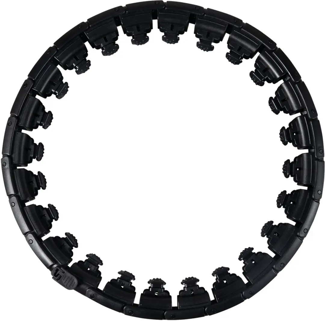 VirtuFit Massage Hoelahoep 1,4kg - Zwart - 24 Schakelstukken - afbeelding 6 van 6