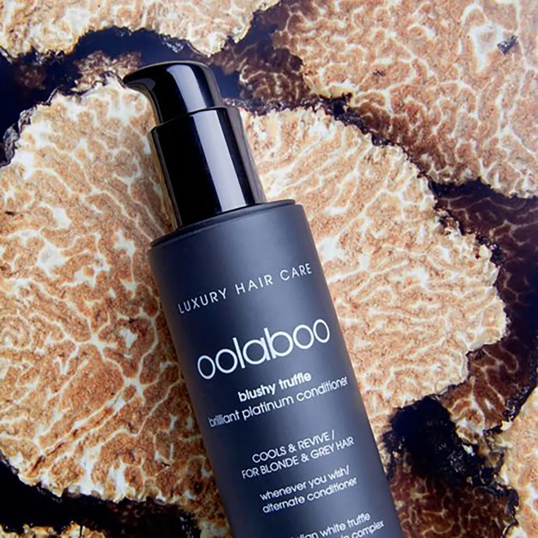 Oolaboo Blushy Truffle Brilliant Platinum Hair Bath 250ml