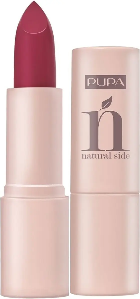 Pupa Milano Natural Side Lipstick 010 Cherry Red