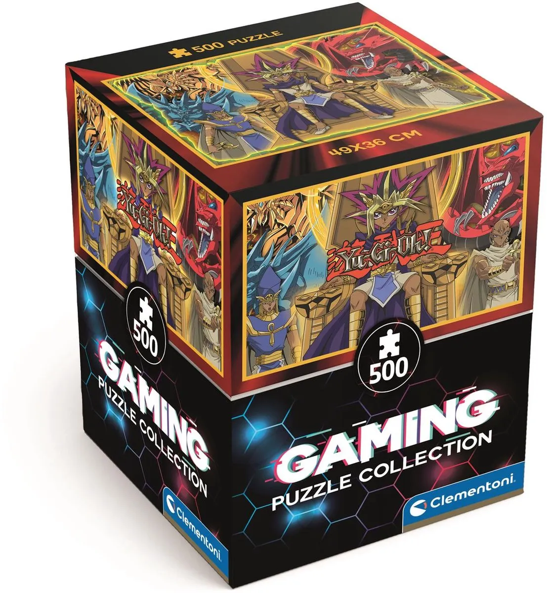Clementoni Yu-Gi-Oh Gaming Collection Puzzel 500 Stuks - Multikleur