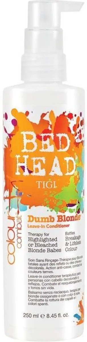 TIGI Colour Combat Dumb Blonde Leave-in Conditioner 250ml