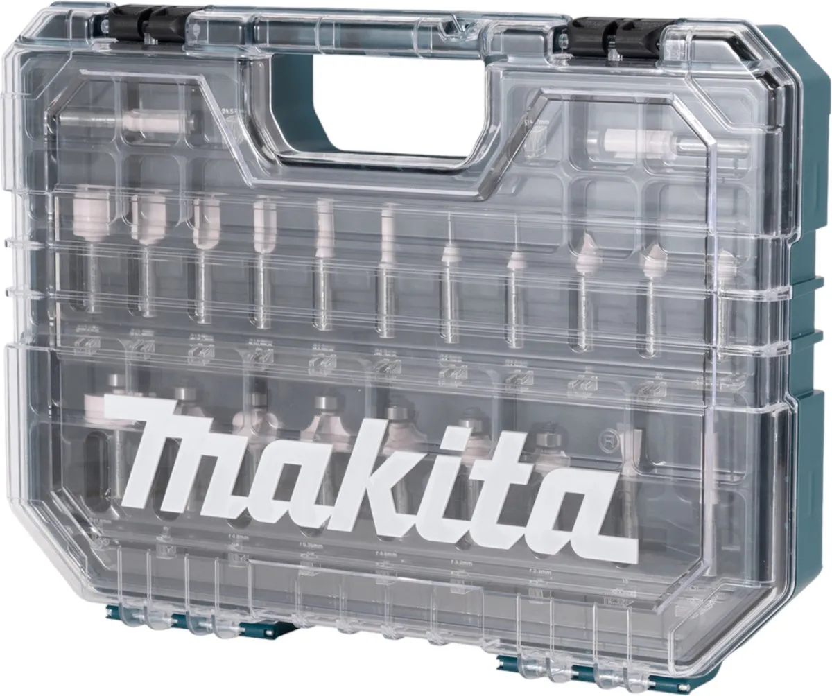 Makita D-74778 Fräsbitset Ø8mm - 22 Stuks