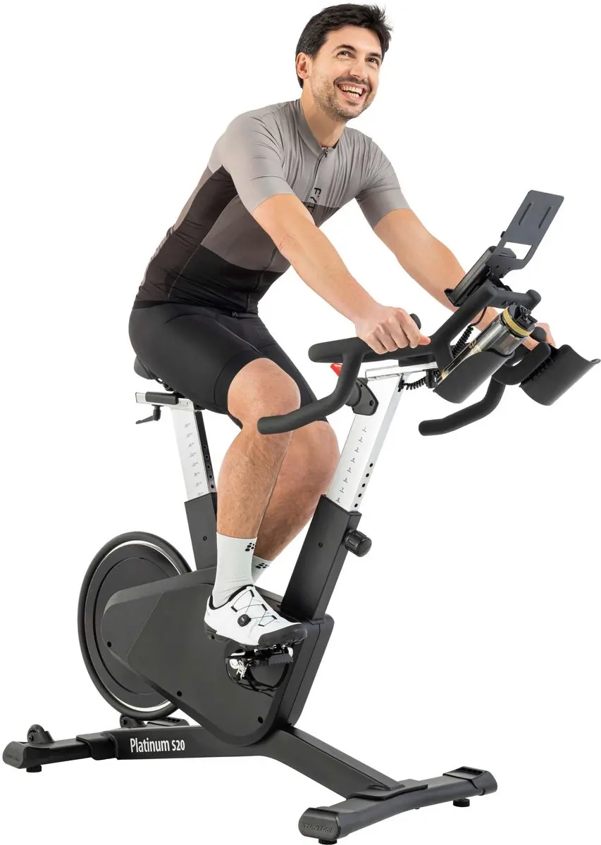 Tunturi Platinum S20 Sprinter Bike - Fitness Fiets - 26 Programma's - Zwart