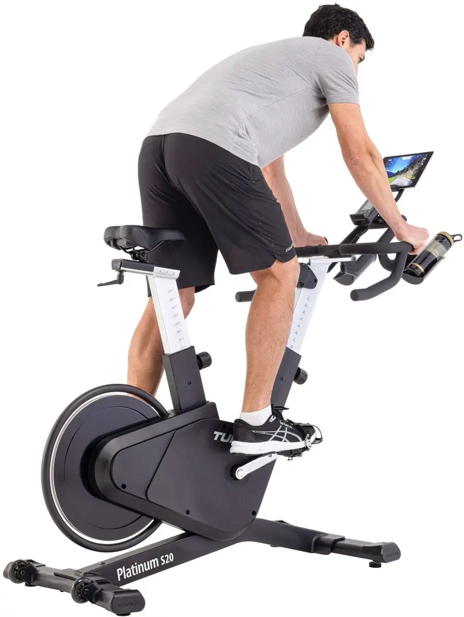 Tunturi Platinum S20 Sprinter Bike - Fitness Fiets - 26 Programma's - Zwart