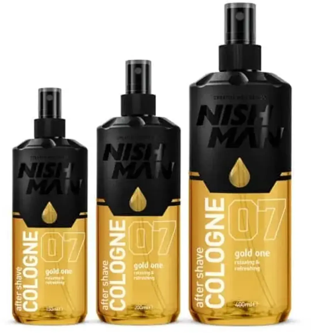 Nishman Aftershave Cologne 07 Gold One 100ml - Leder, amber & patchouli