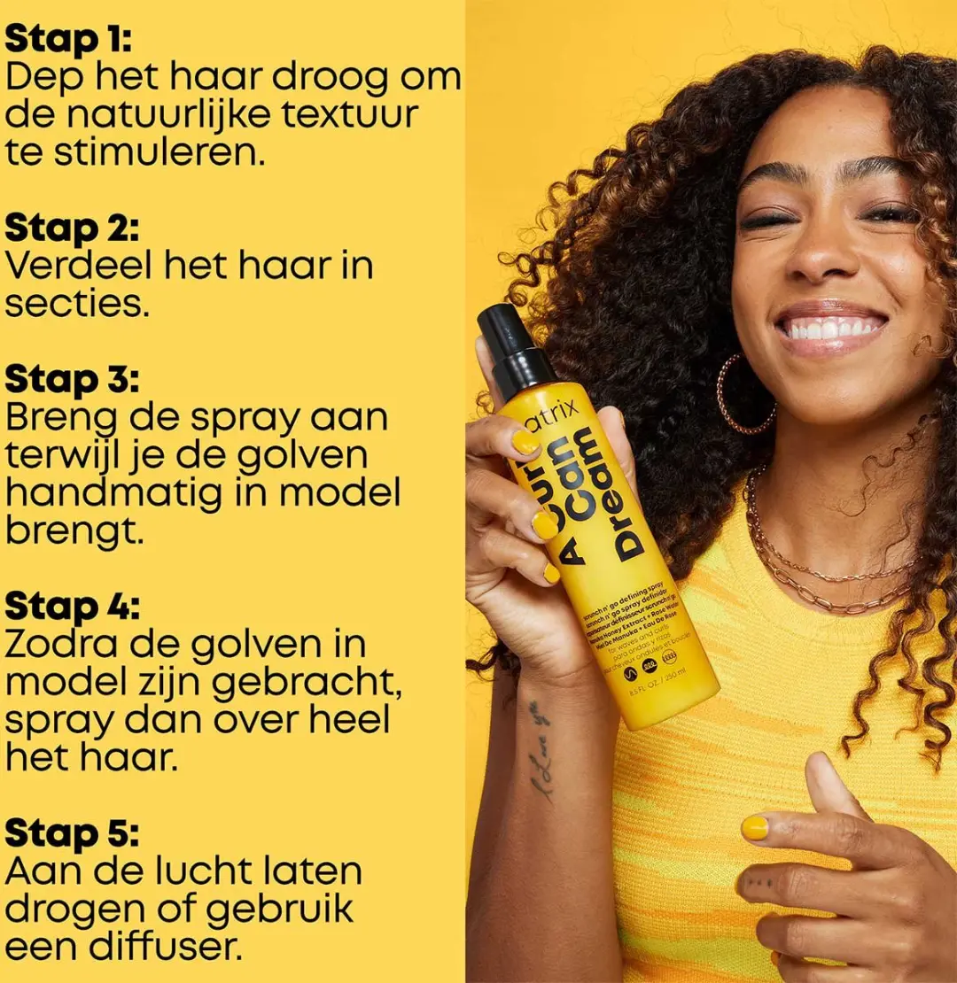 Matrix A Wave Can Dream Scrunch n'go Defining Spray 250ml