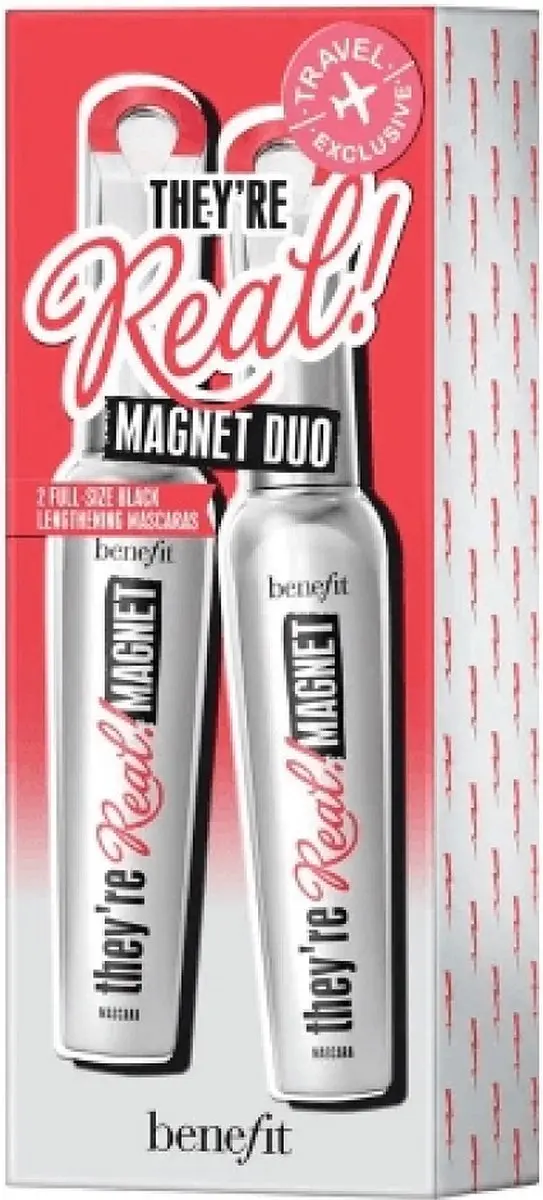 Benefit They're Real! Magnet Mascara DUO - Supercharged Black - afbeelding 6 van 6