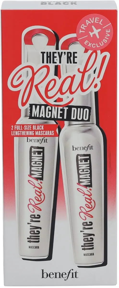Benefit They're Real! Magnet Mascara DUO - Supercharged Black