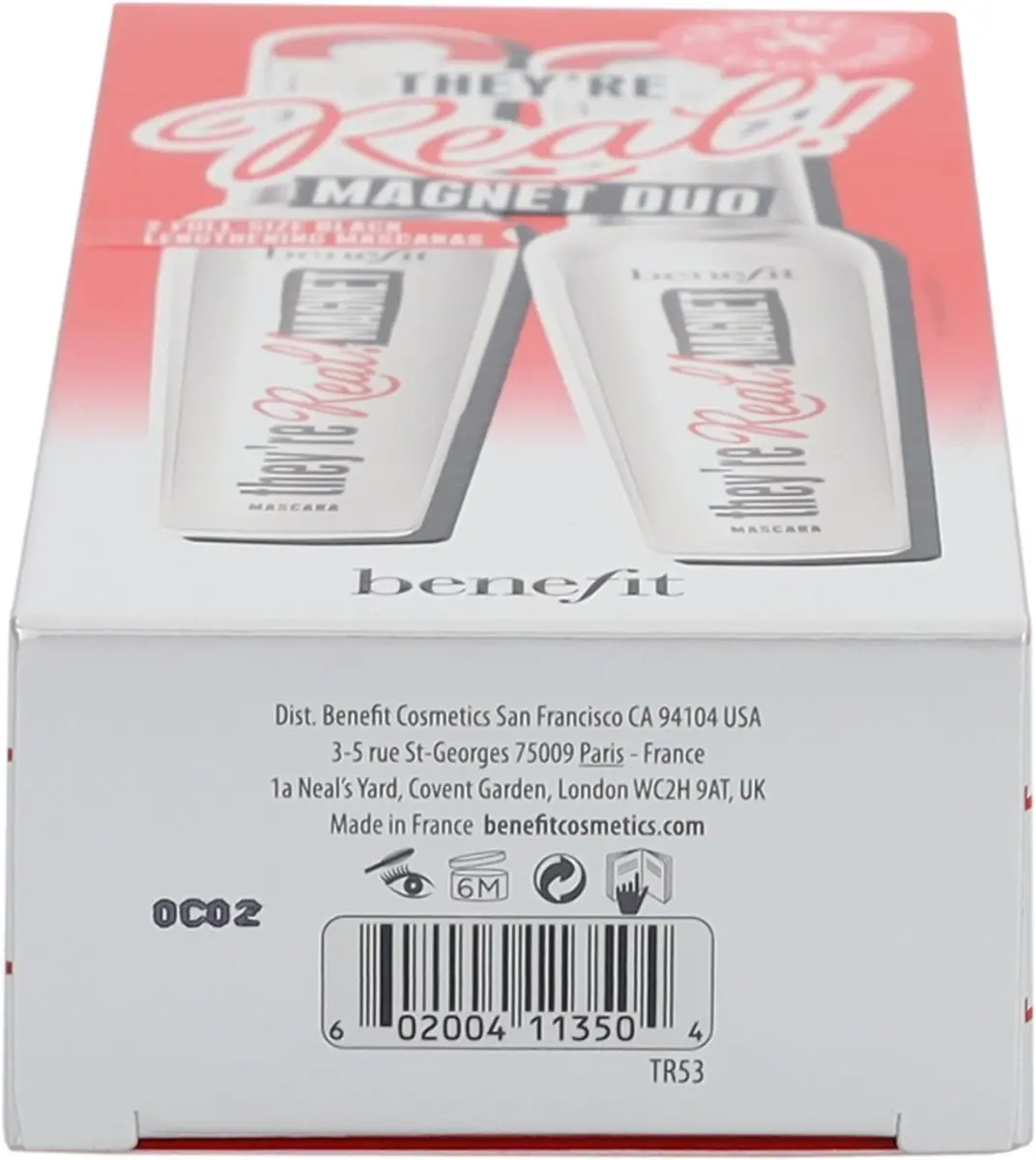 Benefit They're Real! Magnet Mascara DUO - Supercharged Black