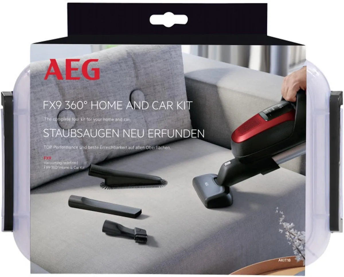 AEG AKIT18 Home & Car Kit - Zwart