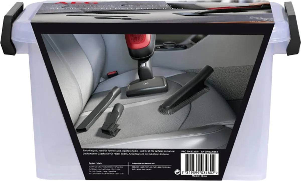 AEG AKIT18 Home & Car Kit - Zwart