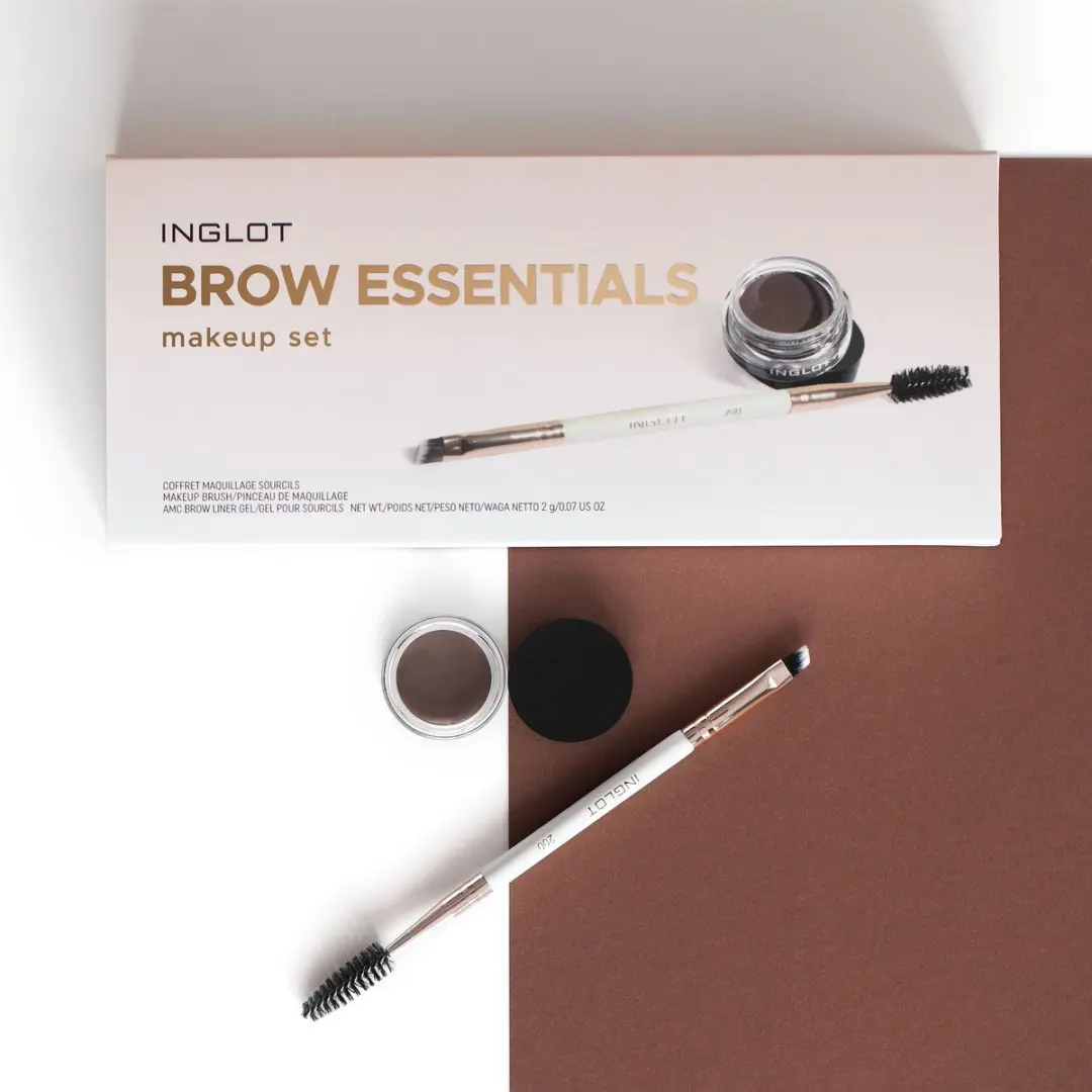 Inglot Brow Essentials Make-up Set - Bruin
