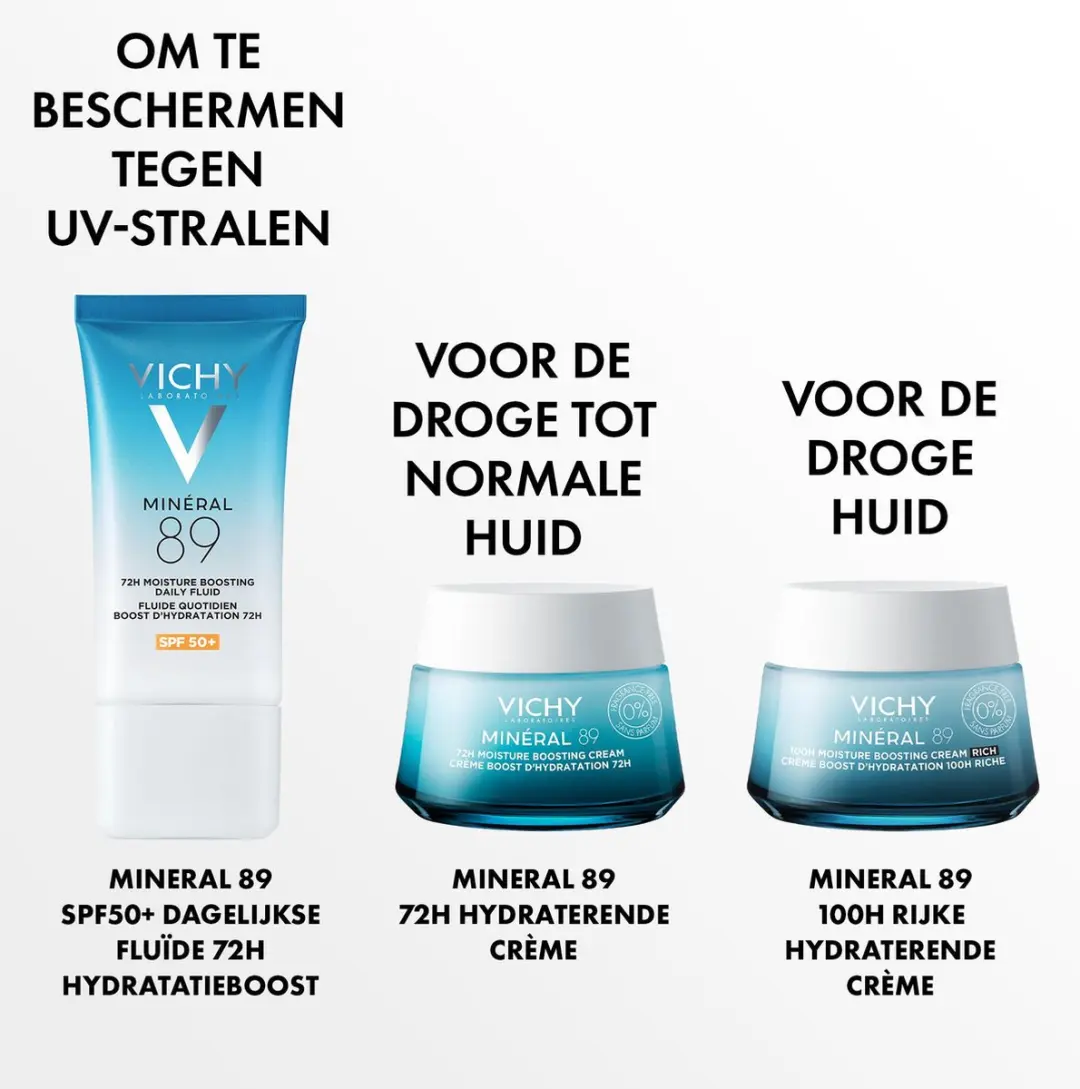 Vichy Minéral 89 72U Hydraterende Fluïde SPF 50+ - 50ml