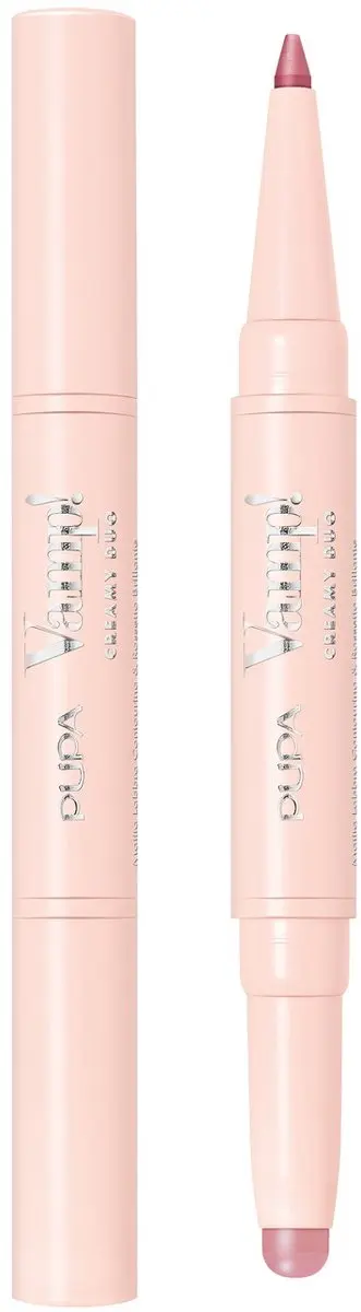 Pupa Milano Vamp! Creamy Duo Lippenstift 019 Vibrant Rose