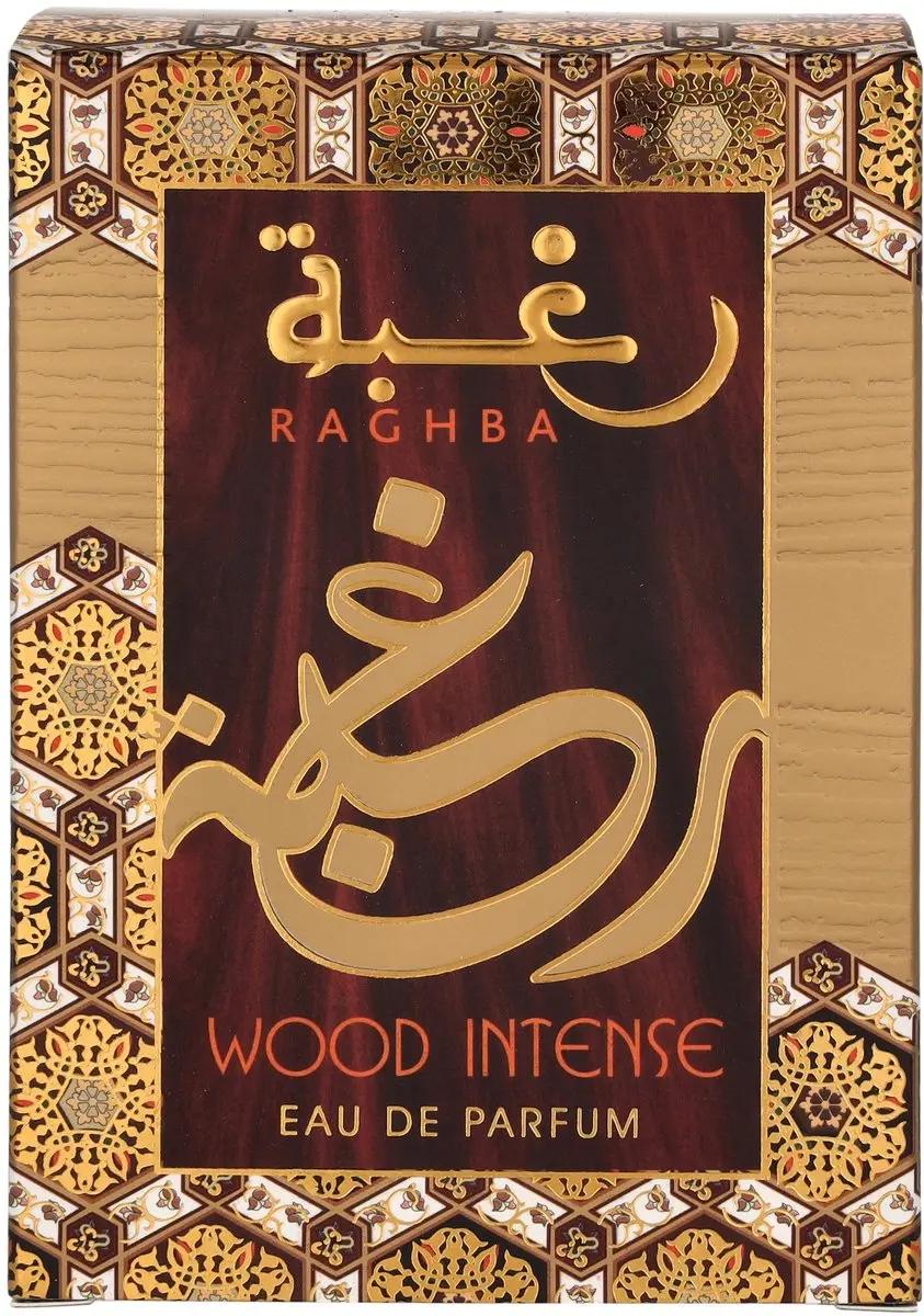 Lattafa Raghba Wood Intense Eau de Parfum 100ml