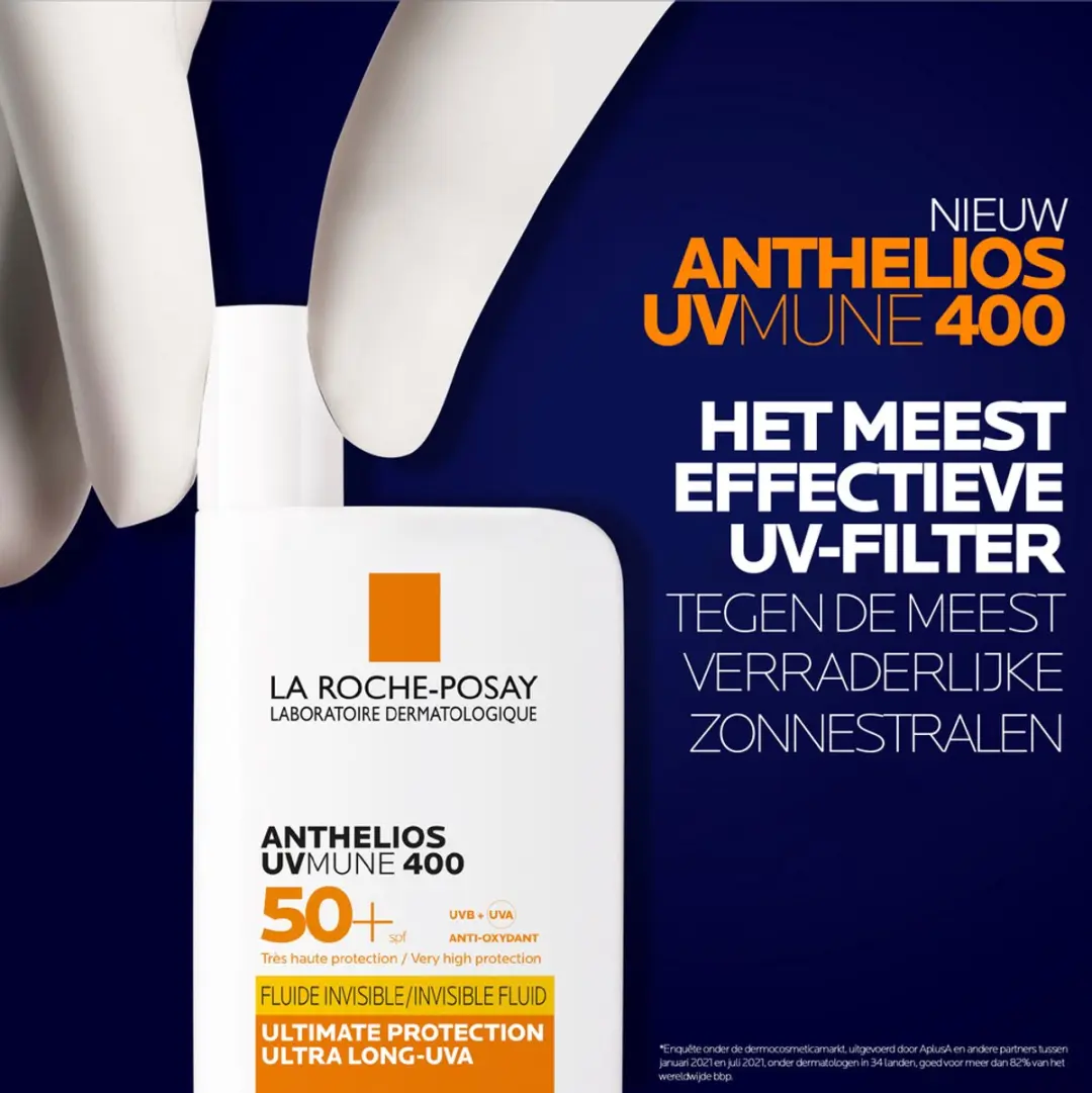 La Roche-Posay Anthelios UVMune 400 Hydraterende Zonnebrandcrème SPF50+ 50ml - Gezicht