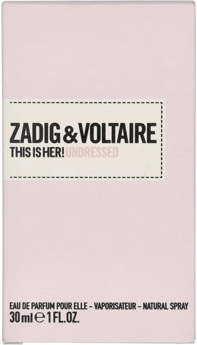 Zadig & Voltaire This Is Her! Undressed Eau de Parfum 30ml