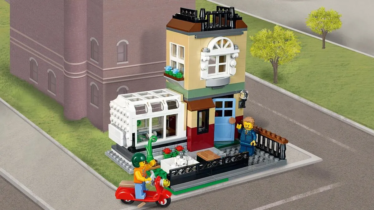 LEGO Creator Parkstraat Woonhuis 31065 - 566 Stukken