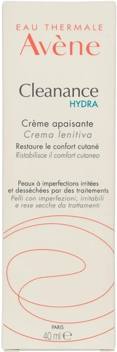 Avène Cleanance HYDRA Gezichtsreiniging Crème 40ml