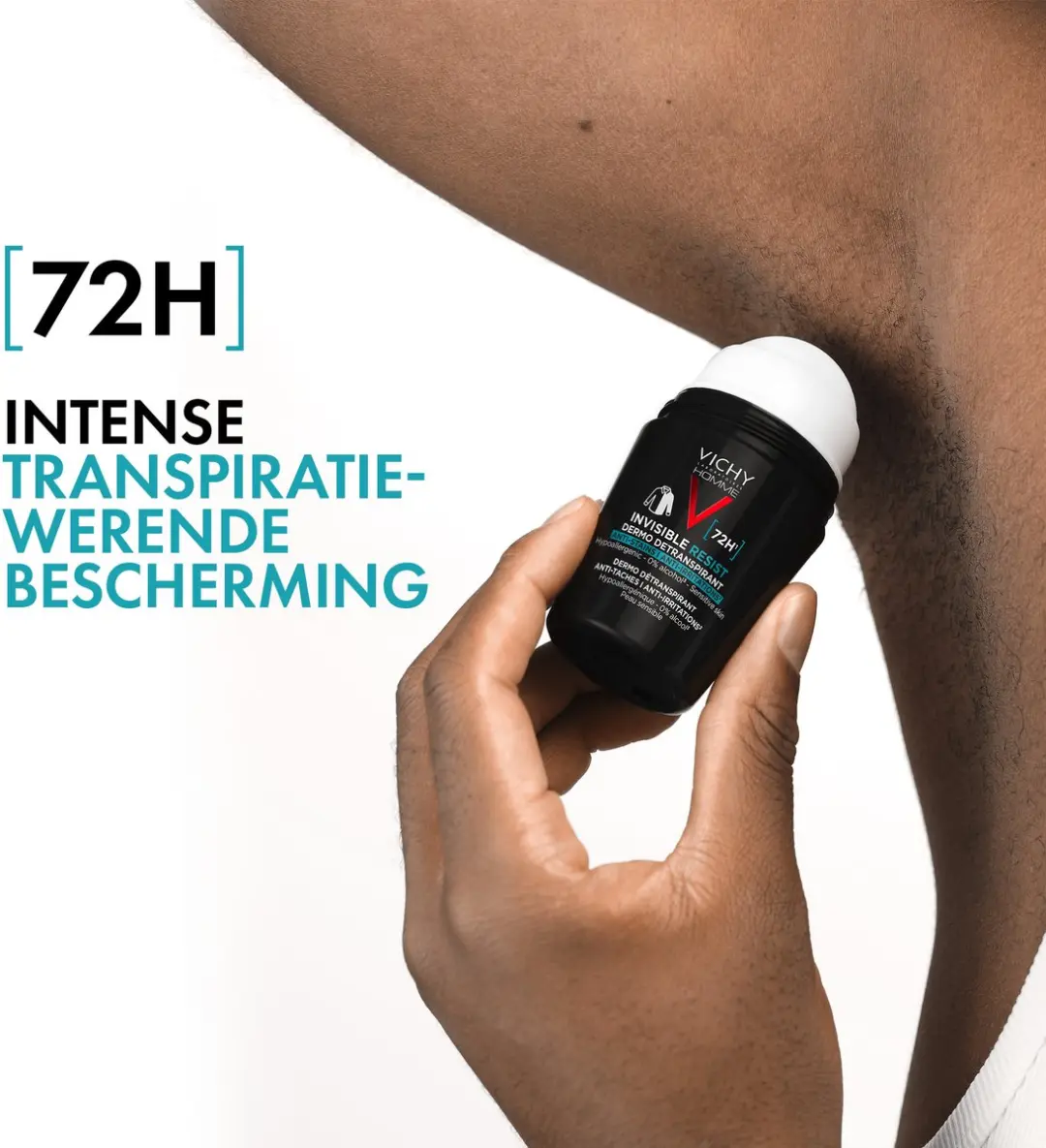 Vichy Homme Invisible Resist 72h Anti-transpirant 50ml - afbeelding 6 van 6