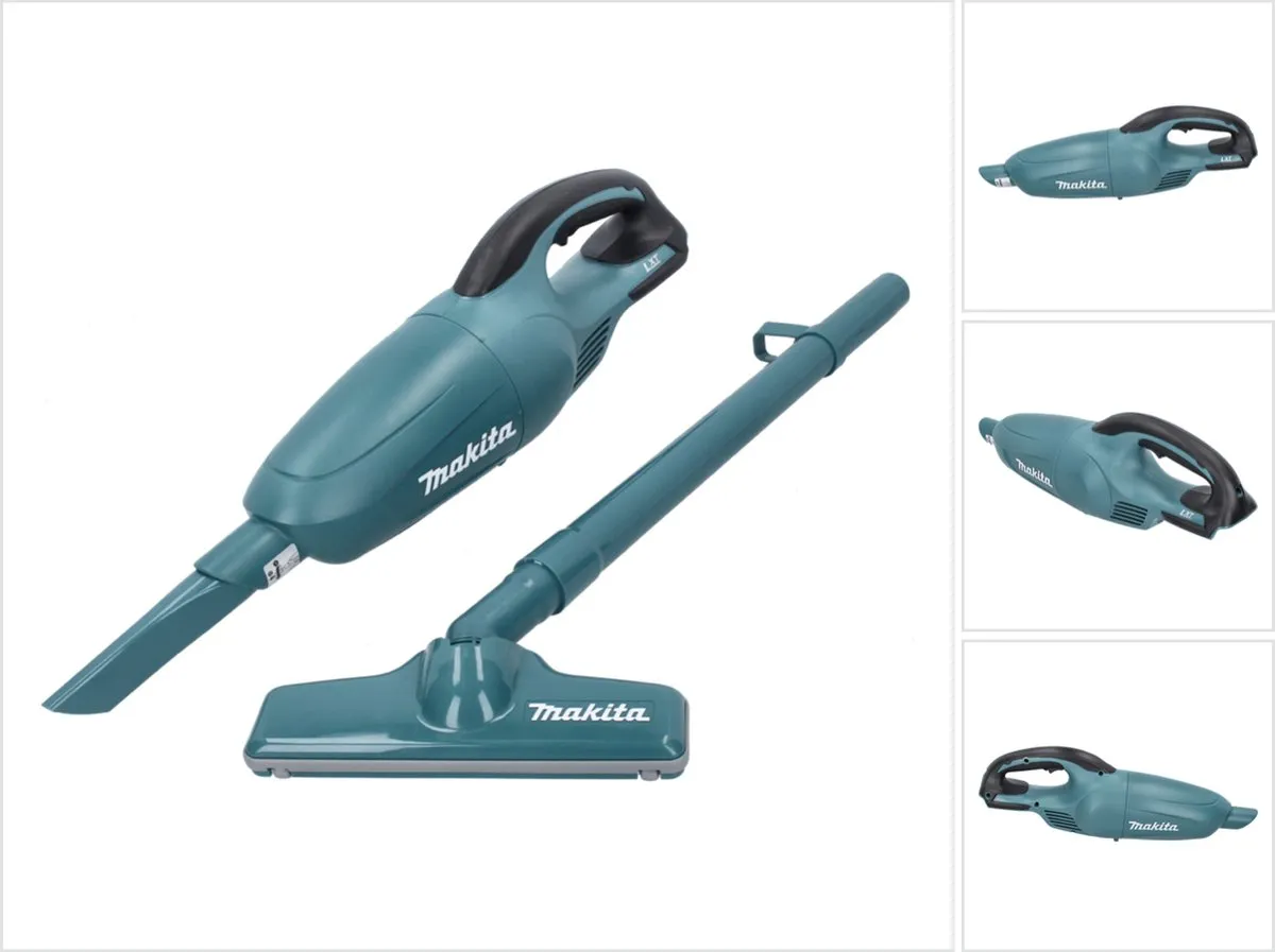 Makita DCL180Z Stofzuiger - Blauw - afbeelding 5 van 6