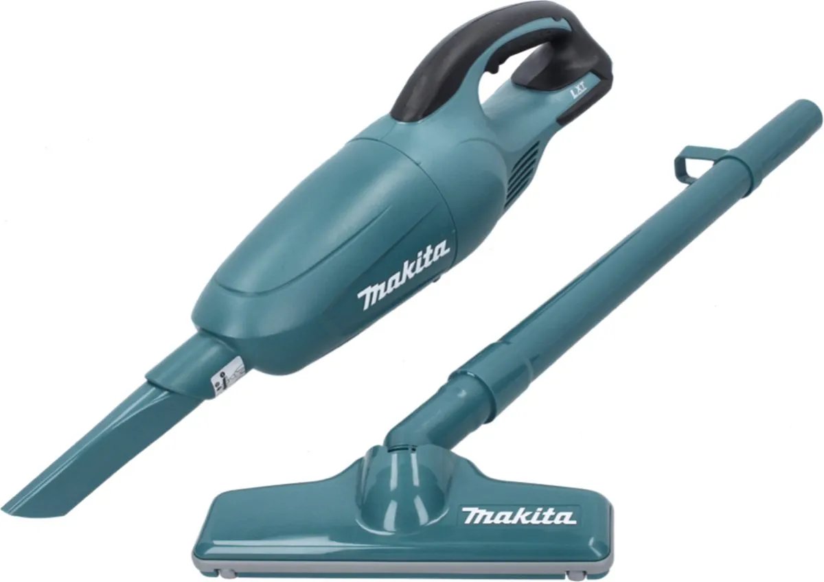 Makita DCL180Z Stofzuiger - Blauw - afbeelding 2 van 6