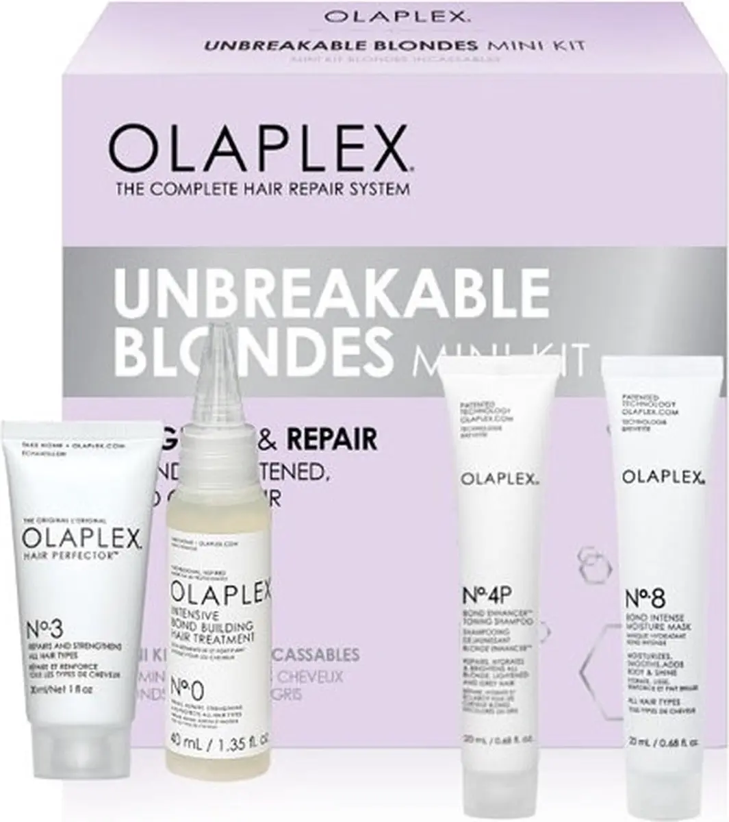 Olaplex Unbreakable Blondes Set - Masker & Shampoo 150ml