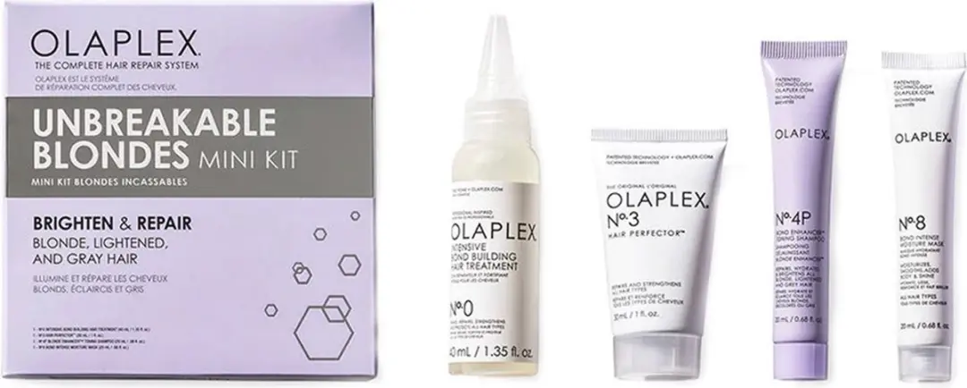 Olaplex Unbreakable Blondes Set - Masker & Shampoo 150ml