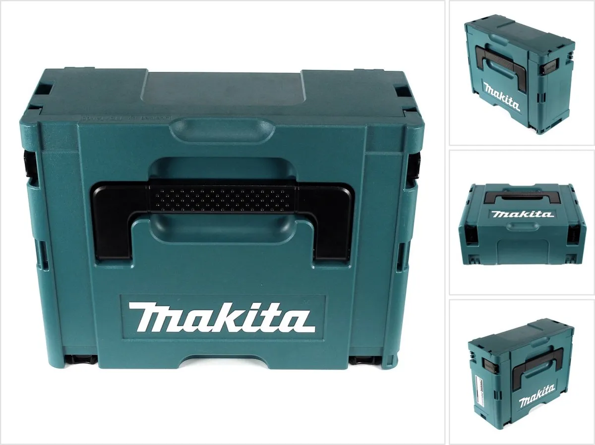 Makita Makpac Mbox 2 Opbergkoffer 821550-0 - 5 Stuks - Waterblauw