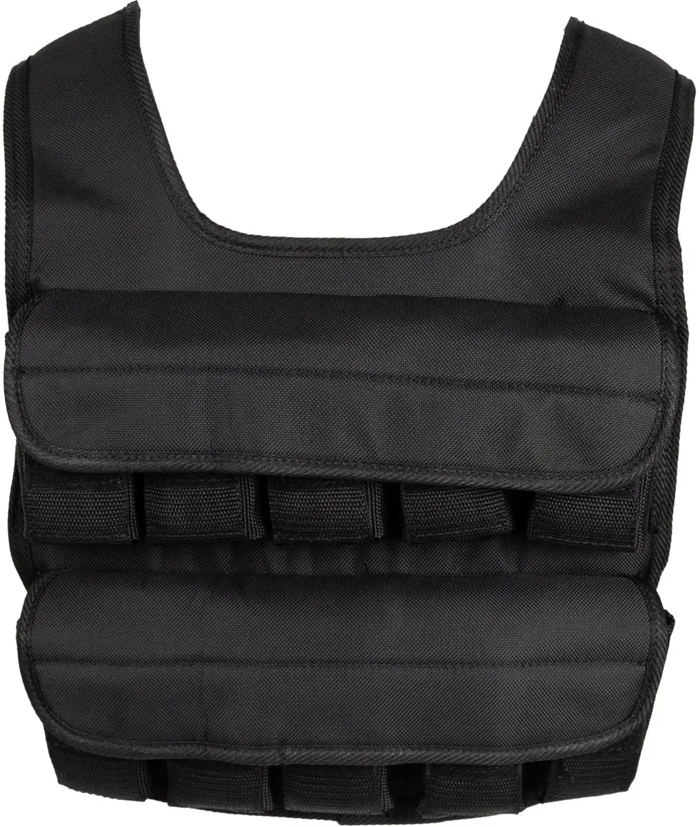 VirtuFit Gewichtsvest Pro 10kg - Verstelbaar - Zwart - afbeelding 6 van 6