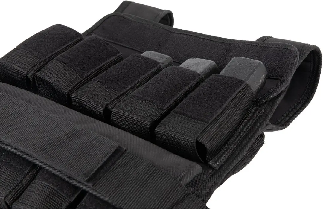 VirtuFit Gewichtsvest Pro 10kg - Verstelbaar - Zwart