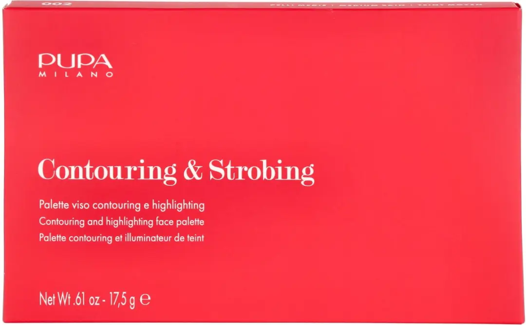 Pupa Milano Contouring & Strobing Powder Palette 002 - 17.5ml
