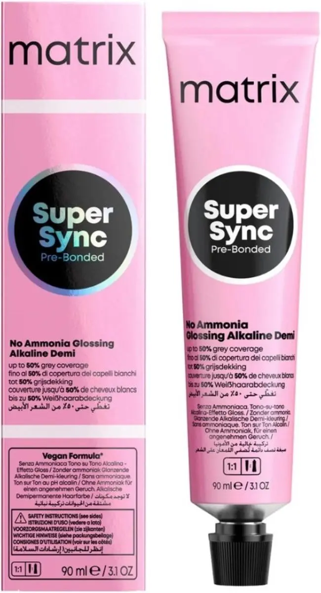 Matrix SoColor Sync Tone on Tone 90ml - 4BR - afbeelding 6 van 6