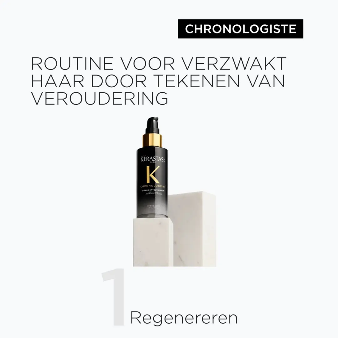 Kérastase Chronologiste Overnight Youth Serum 90ml + Elixir Ultime 15ml