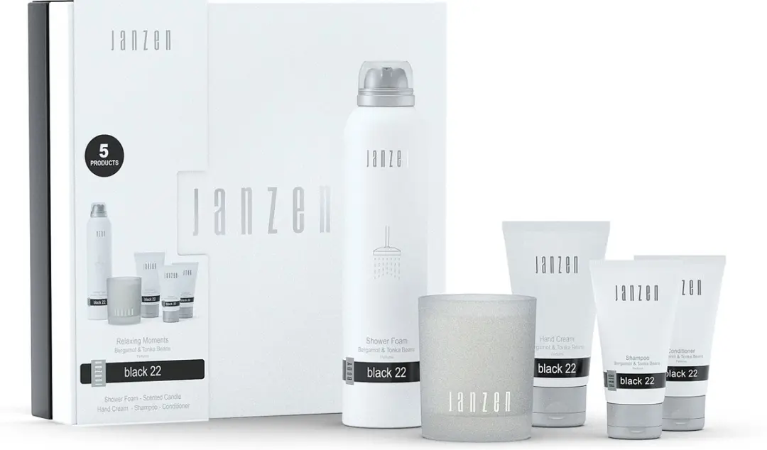 Janzen Relaxing Moments Black 22 Geschenkset