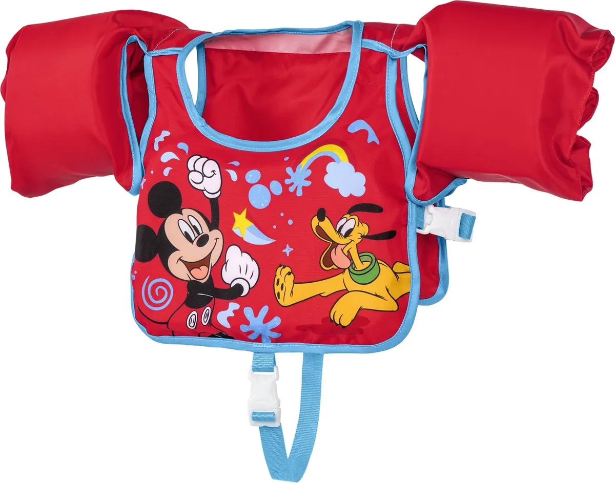 Bestway Disney Junior Mickey & Vriendjes Zwemvest 3-6 Jaar - Roze/Paars/Rood - afbeelding 6 van 6