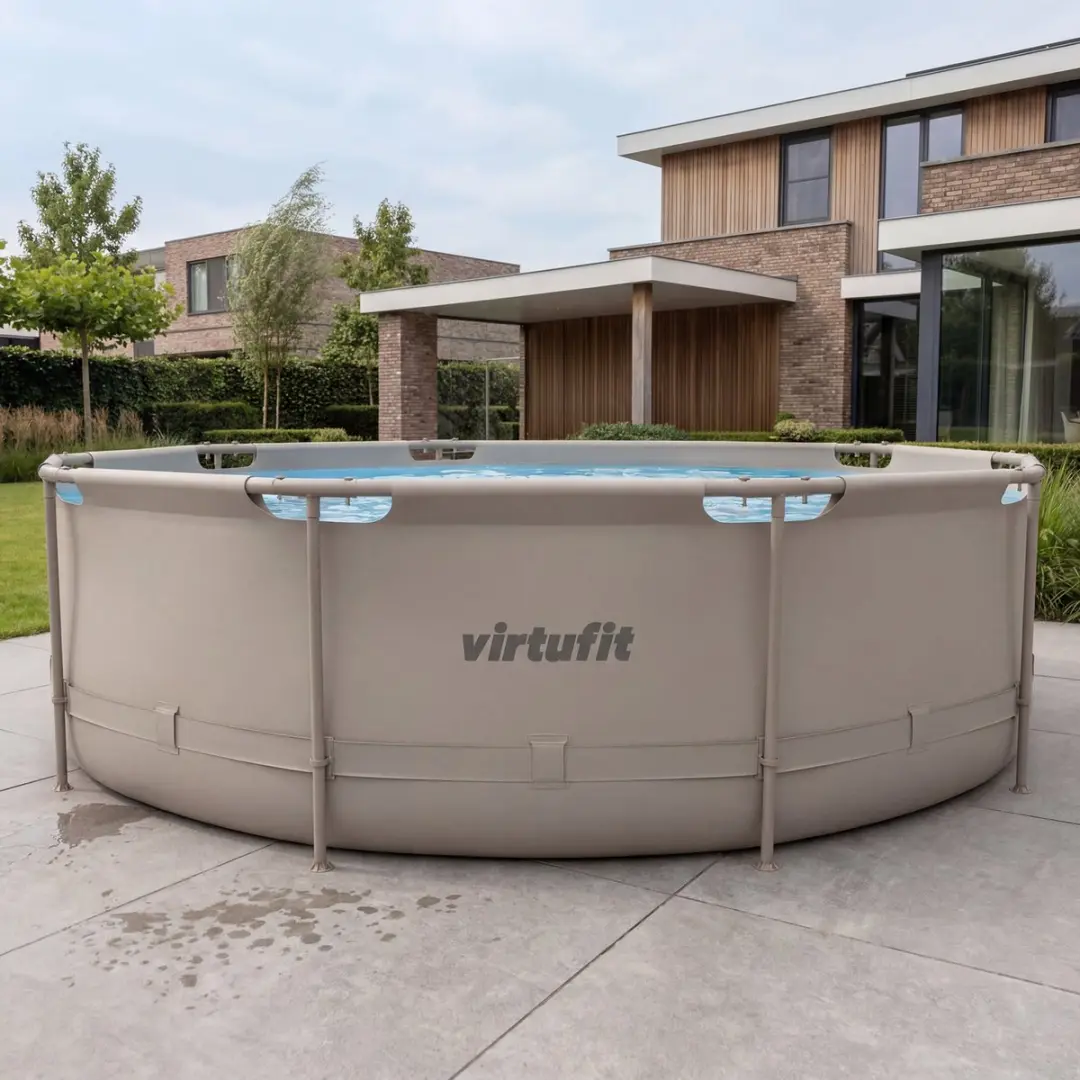 VirtuFit VF13088 Rond Zwembad 366x100cm - Filterpomp Incl. - afbeelding 6 van 6