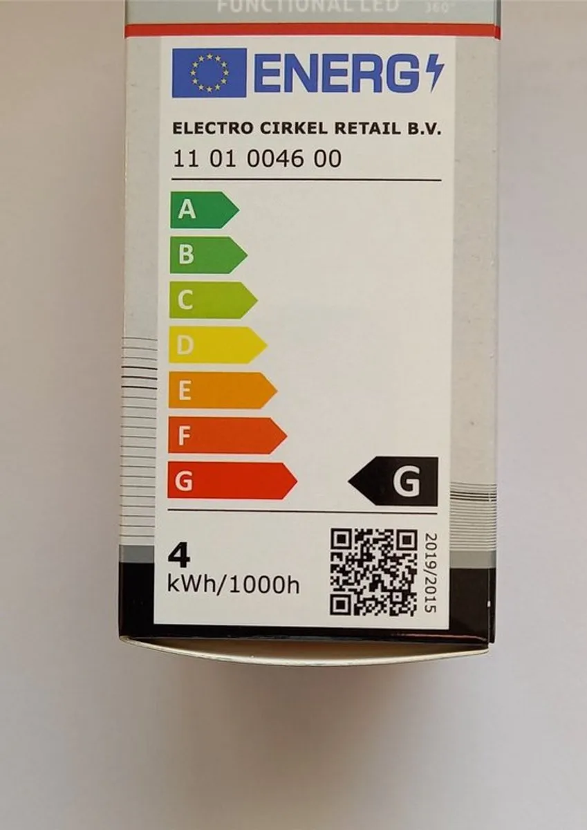 Calex LED Kogellamp 3,5W E27 - 2 Stuks