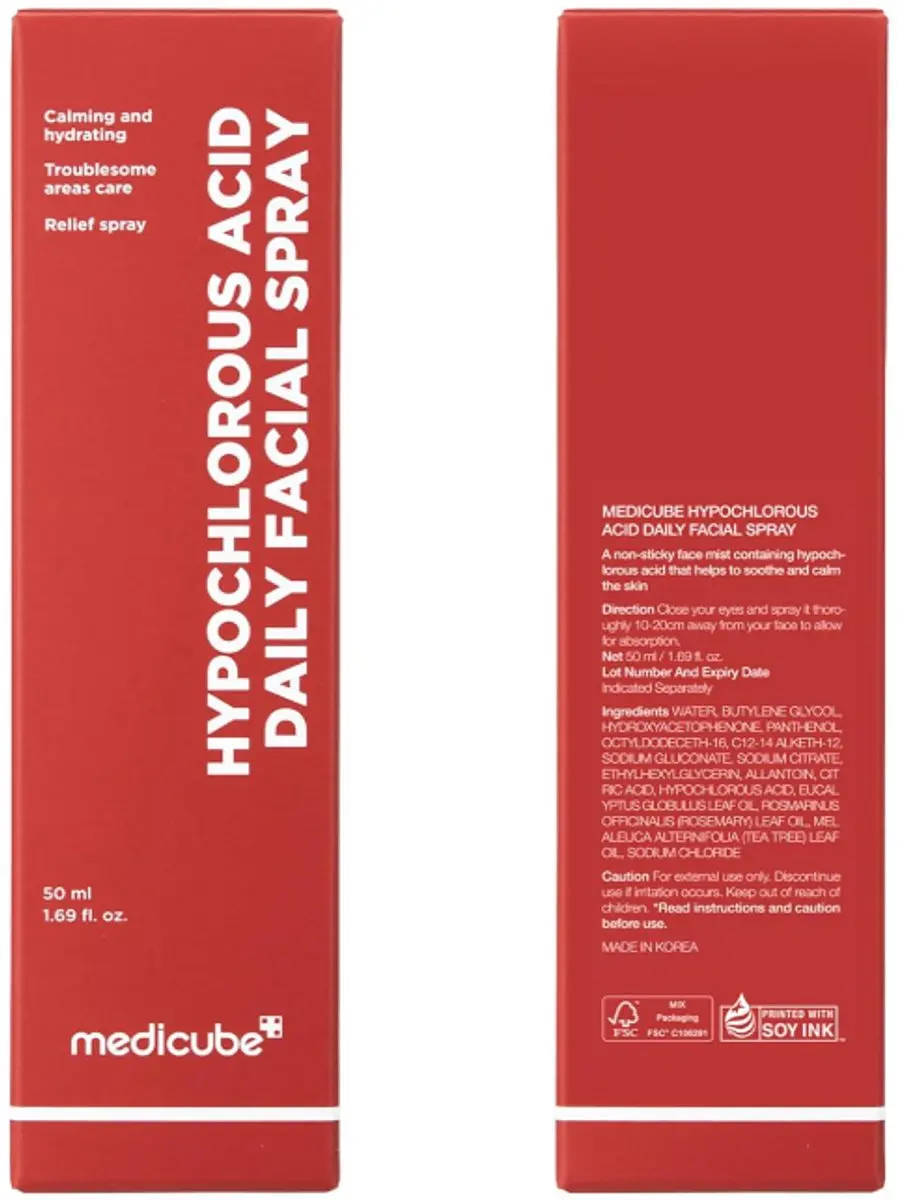 Medicube Hypochlorous Acid Daily Facial Spray 50ml - afbeelding 6 van 6
