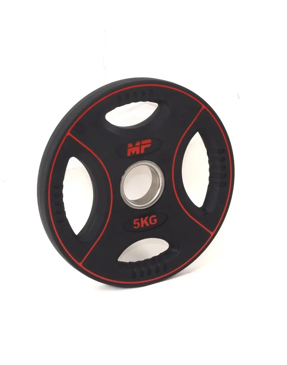 Muscle Power 5 kg Polyurethaan Halterschijf 50mm