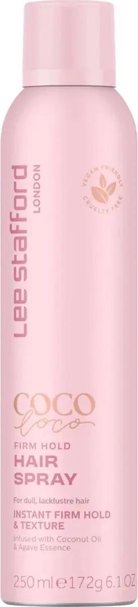 Lee Stafford CoCo LoCo & Agave Firm Hold Haarlak 250ml
