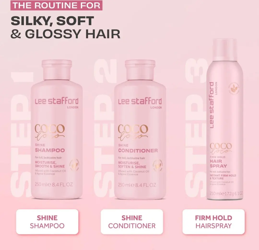 Lee Stafford CoCo LoCo & Agave Firm Hold Haarlak 250ml