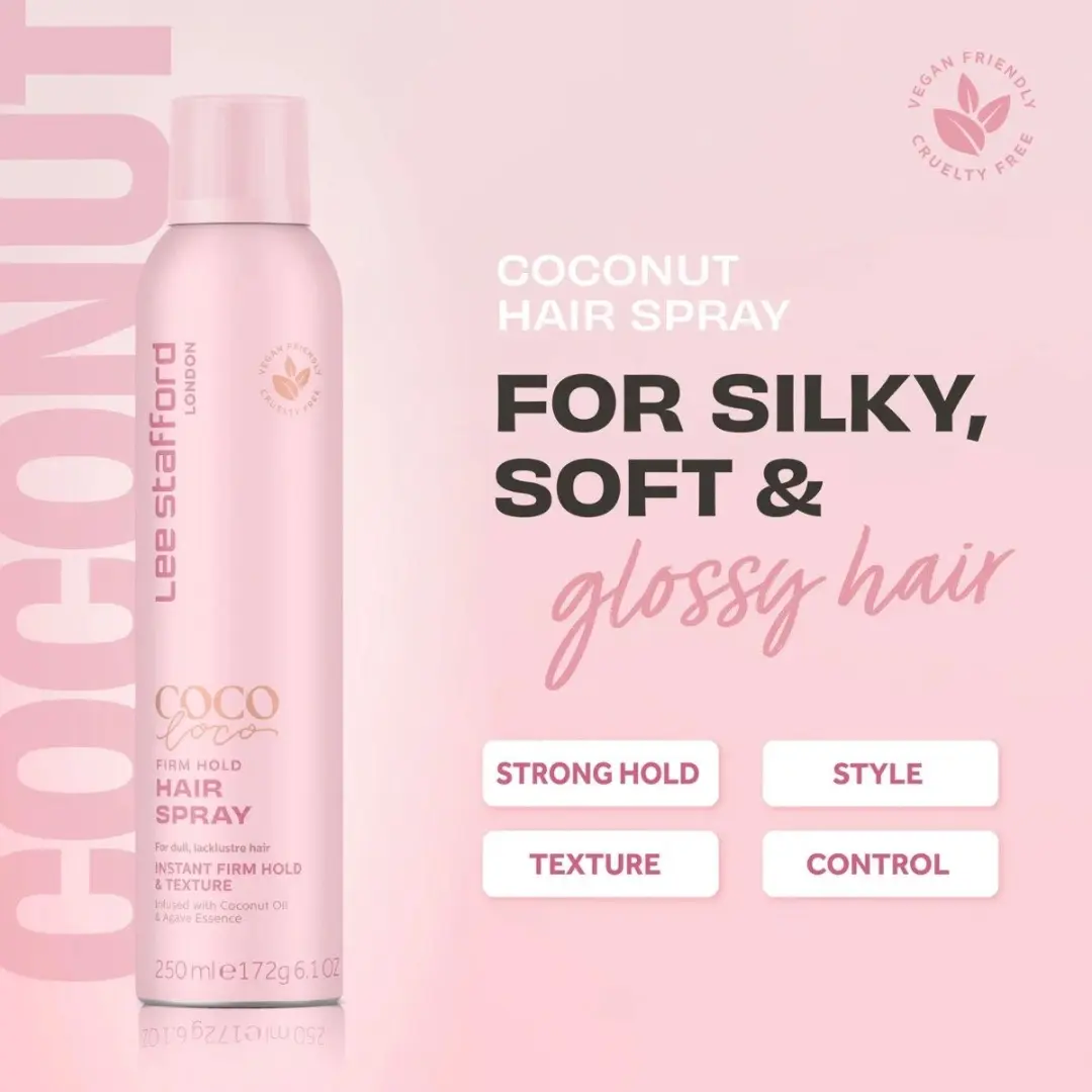 Lee Stafford CoCo LoCo & Agave Firm Hold Haarlak 250ml